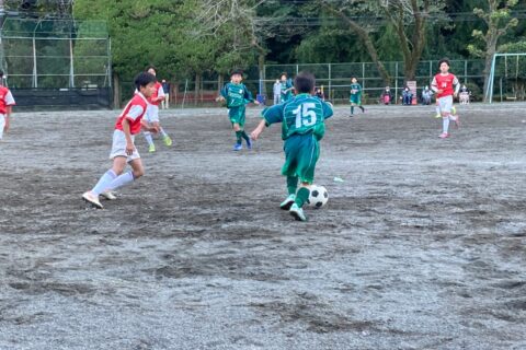 2021.10.23　（４）５・６年生　ＴＲＭ　奇数本チーム（負）１－６／偶数本チーム（勝）２ー１　vs　小松原ＳＣ　Ｕ－１２（座間市）