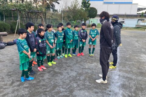 2021.11.13　（３）４・５年生　ＴＲＭ　vs　大清水ＦＣ　Ｕ－１２（藤沢市）　〇奇数本メンバー（勝）４ー０／　〇偶数本メンバー（負）１ー３