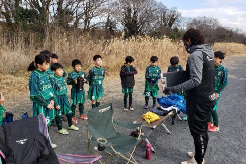 2022.01.08　２・３・４（５）年生　練習試合　■前半メンバー／勝４－０パッセ、勝２－０ゼウス 、■後半メンバー／勝１－０パッセ、引き分け０－０ゼウス