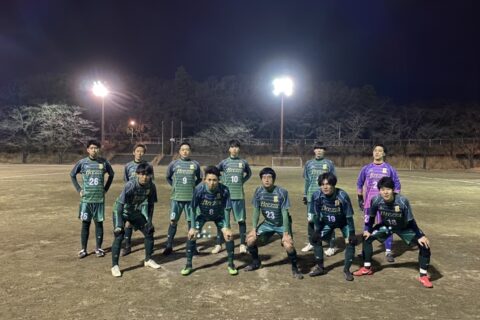 2022.01.09　トップチーム　神奈川県社会人サッカー３部リーグ（Ｋブロック）　第４節（勝）０－５　vs　Amistad FC