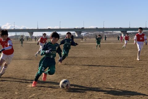 2022.02.06　２・３・４（５）年生　練習試合　【奇数本チーム】（勝）３－０、【偶数本チーム】（勝）１－０　vs　小松原ＳＣ　Ｕ－１０（座間市）