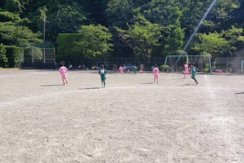 2022.07.10　（５）６年生　Ｕ－１２練習試合　〇奇数本チーム／（勝）１２－１　〇偶数本チーム／（勝）１２－０　vs　石川ＳＣ Ｕ－１２（藤沢市）