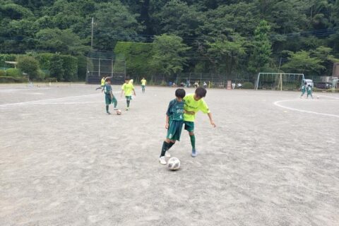 2022.07.03　（５）６年生　Ｕ－１２練習試合　〇奇数本メンバー／（勝）１２－０　〇偶数本メンバー／（勝）６－２　vs　ＦＣ東海岸 Ｕ－１２（横浜市）