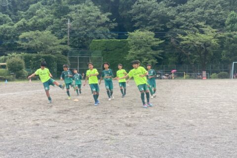 2022.08.07　（５）６年生　Ｕ－１２練習試合　〇奇数本チーム／（勝）９－０　〇偶数本チーム／（負）１－３　vs　町田成瀬ＳＳ Ｕ－１２（東京都町田市）