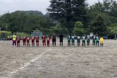 2022.08.21　（５）６年生　Ｕ－１２相模原市リーグ【Ａ１】　〇第１節／（勝）２－１　〇ＴＲＭ／（勝）３－１　vs　ＦＣ.ＺＥＵＳ小山