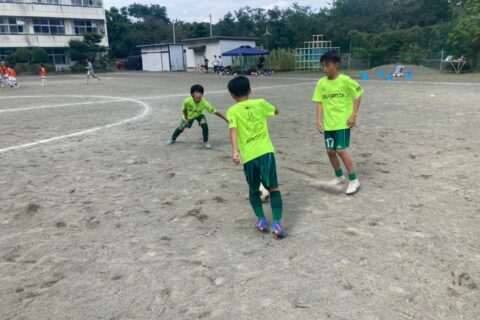 2022.09.04　（５）６年生　Ｕ－１２練習試合　（勝）６－３　KS LEONEＵ－１２（東京都小平市）