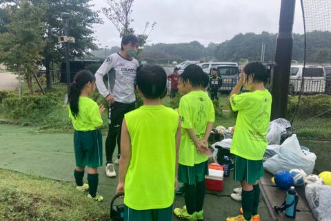 2022.09.24　（２）４～５年生　Ｕ－１１練習試合　奇数本メンバー／（勝）１９－０　偶数本メンバー／（勝）１９－１　vs　KRL CAVALO　Ｕ－１１