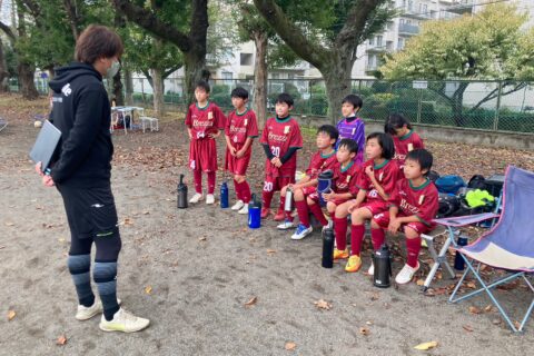 2022.10.24　（２）・３～５（６）年生　相模原少年サッカーリーグＢ２　第２節　〇Ｕ－１１チーム／（負）２－４　〇ＴＲＭチーム／（勝）２－１　vs　相武台ニューグリーン　Ｕ－１１