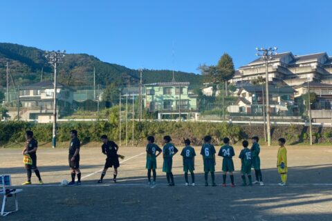 2022.10.04　（５）６年生　ＪＦＡＵ－１２リーグ【県央後期Ｆブロック】　〇第６節／（引き分け）１－１　vs　ＦＣシリウス（大和市）　〇第７節／（勝）３－１　vs　綾瀬ジェッツ（綾瀬市）