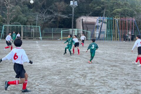 2023.01.22（４）５・６年生　Ｕ－１２練習試合　VS 三俣小 U-1２