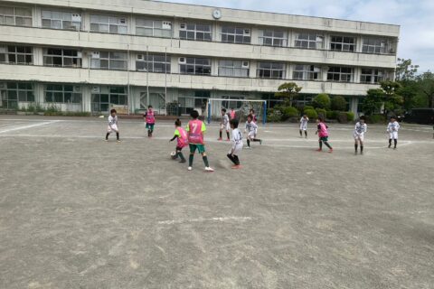 2023.04.23（４）５・６年生　Ｕ－１２練習試合　VS  林間SC U-12